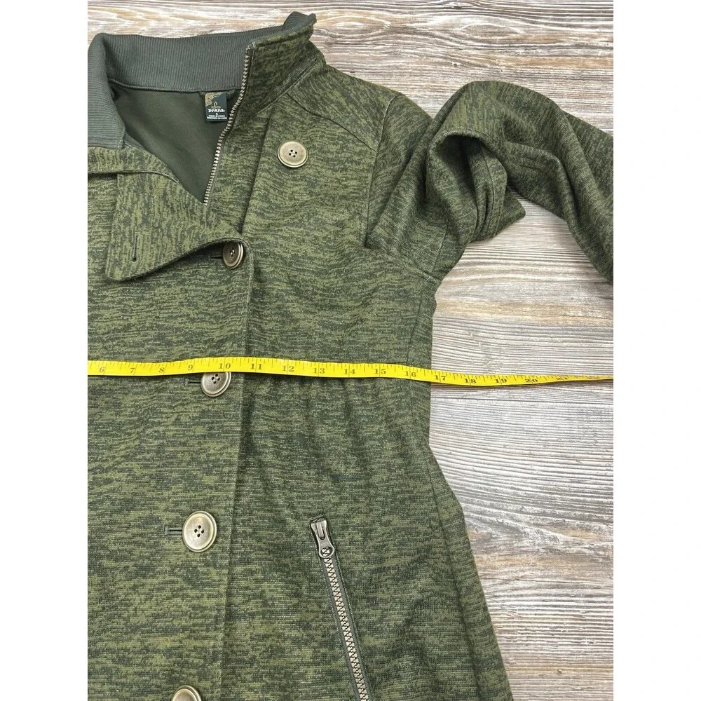 Prana Martina Jacket Coat Women's S Water-Resistant‎ Soft Shell Olive Green
